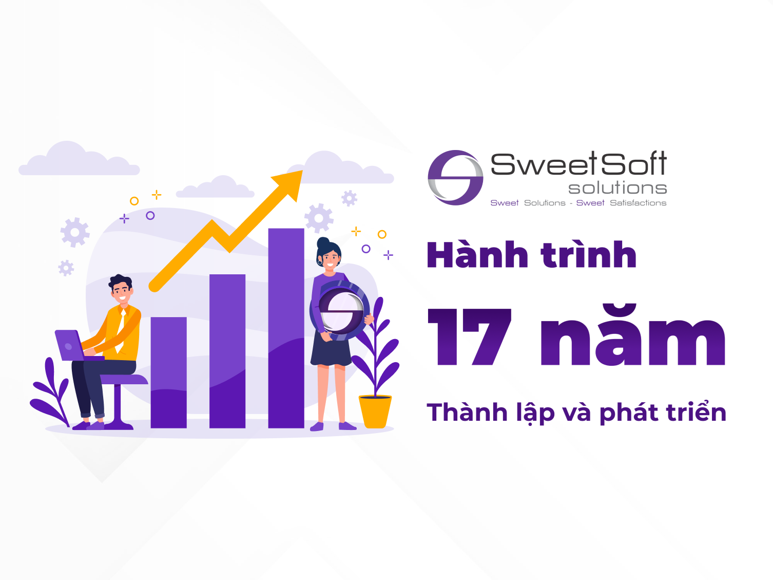 Kỷ niệm hành trình 17 năm SweetSoft thành lập và phát triển
